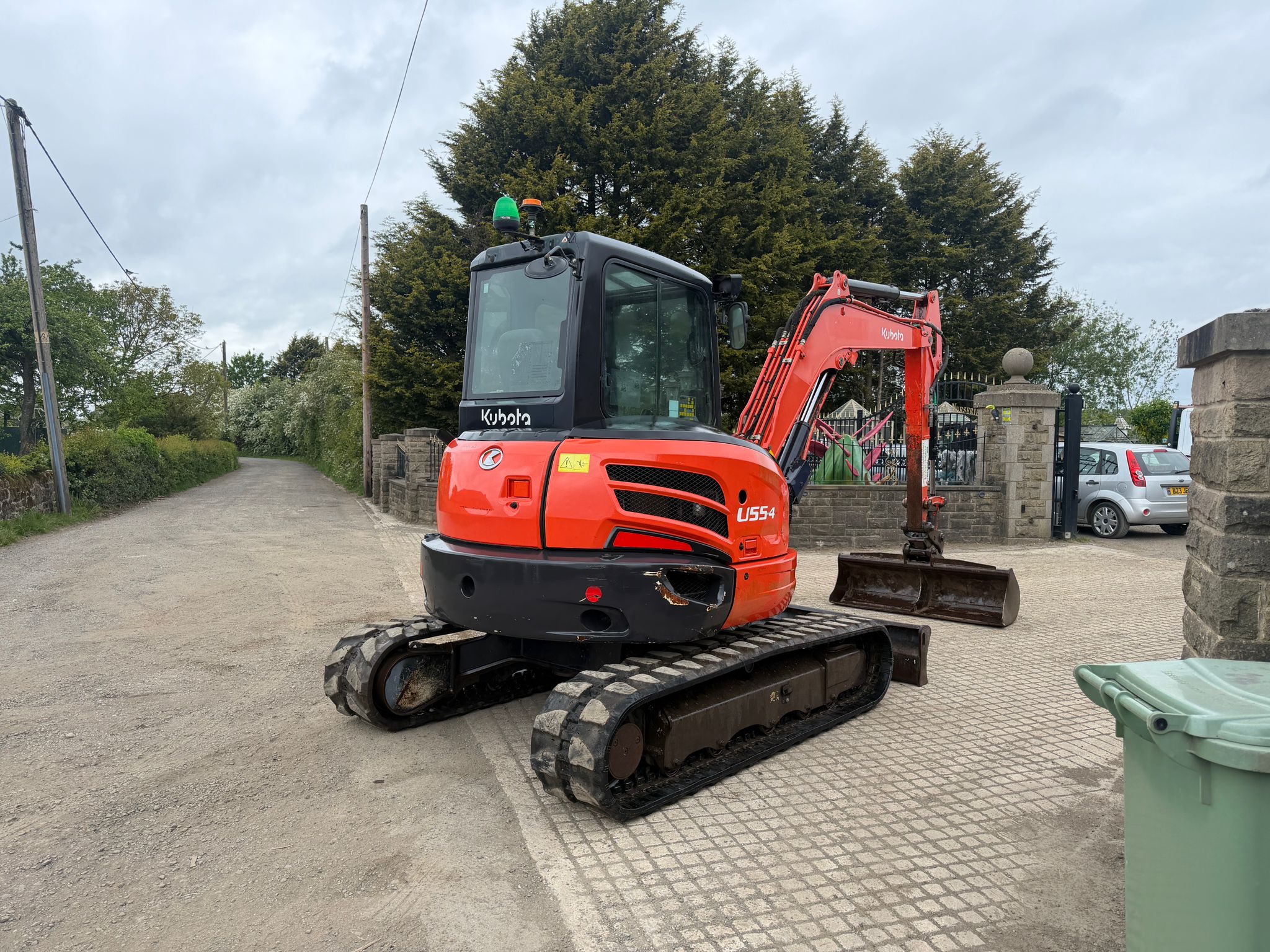 2014 Kubota excavator for sale in Pilsley, Chesterfield — photo 11