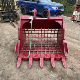 New/Unused DCE 42″ Riddle Bucket 80MM Pins