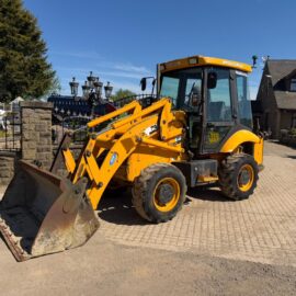 2003 JCB 2CX AIRMASTER LOADING SHOVEL WITH REAR COMPAIR AIR COMPRESSOR