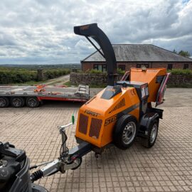 2018 FORST ST6D 6” DIESEL TOWBEHIND WOOD CHIPPER