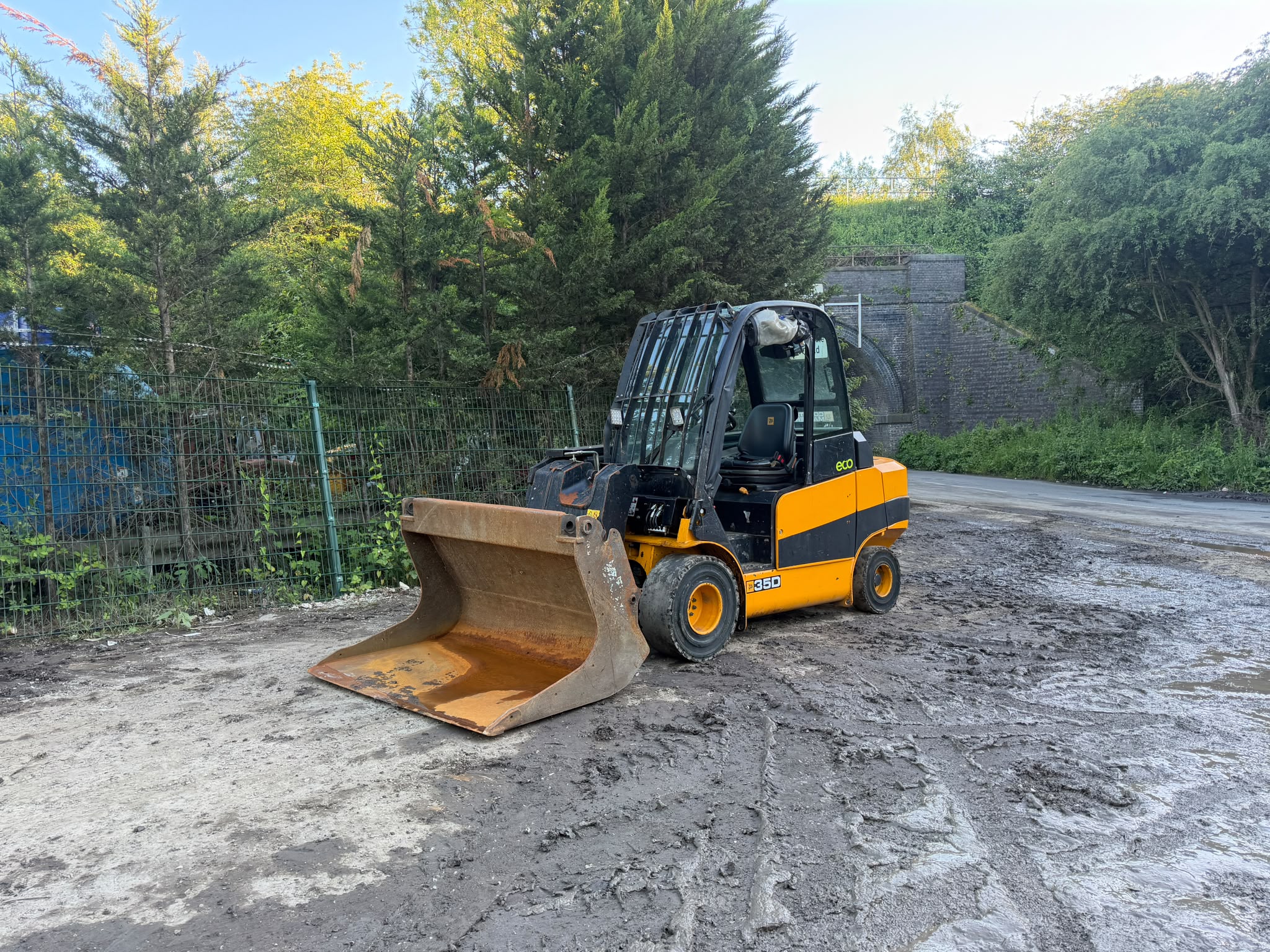 2018 JCB TLT35D 3.5 TON 4.4MTR CONSTRUCTION SPEC DIESEL TELESCOPIC FORKLIFT/TELETRUK