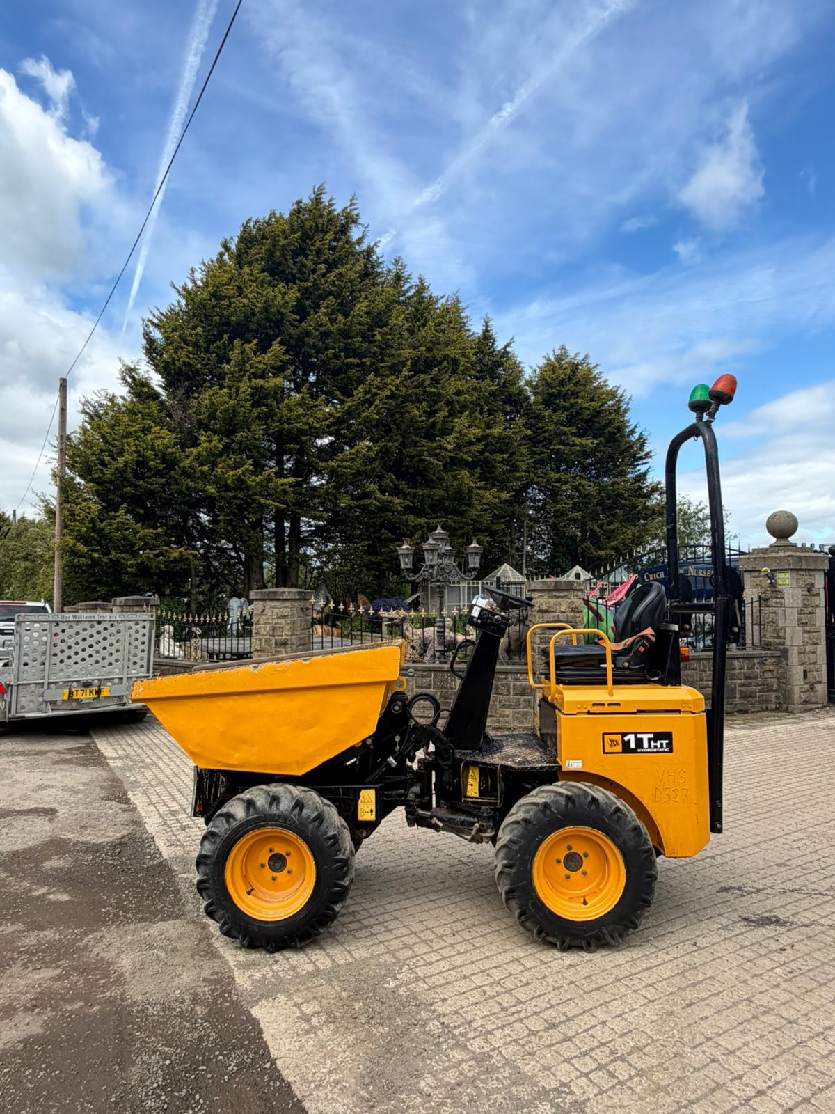2016 JCB 1THT 1 TON HIGH TIP DUMPER