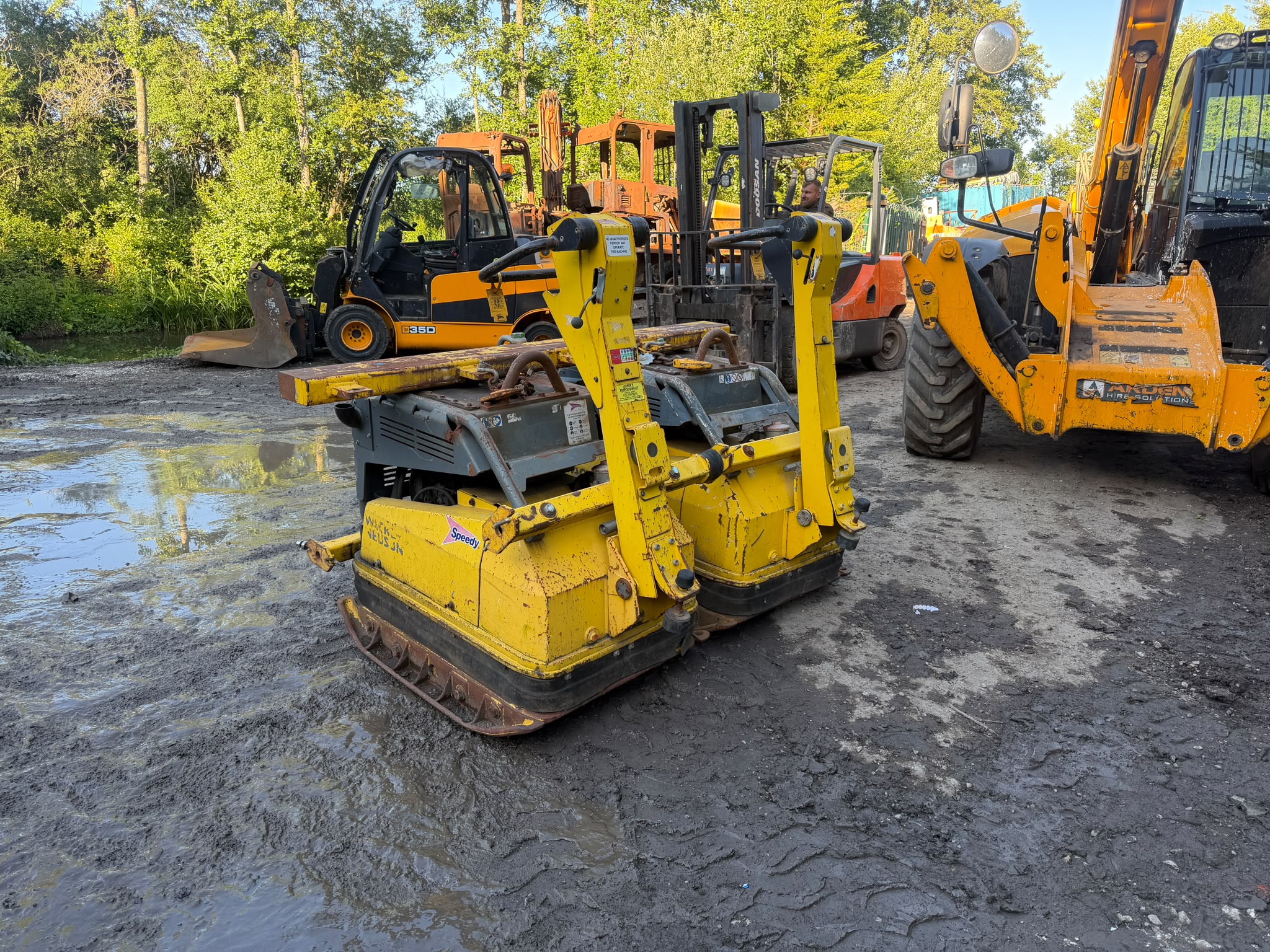 2013 Wacker compactor for sale in Pilsley, Chesterfield — photo 2