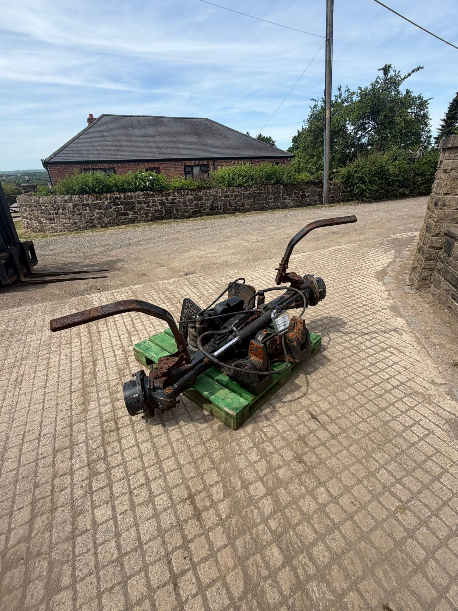 2012 Valtra tractor for sale in Pilsley, Chesterfield — photo 3