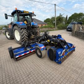 RYETEC PERUZZO TRIXFLEX 4200 PTO DRIVEN 3 GANG TOWBEHIND FLAIL MOWER