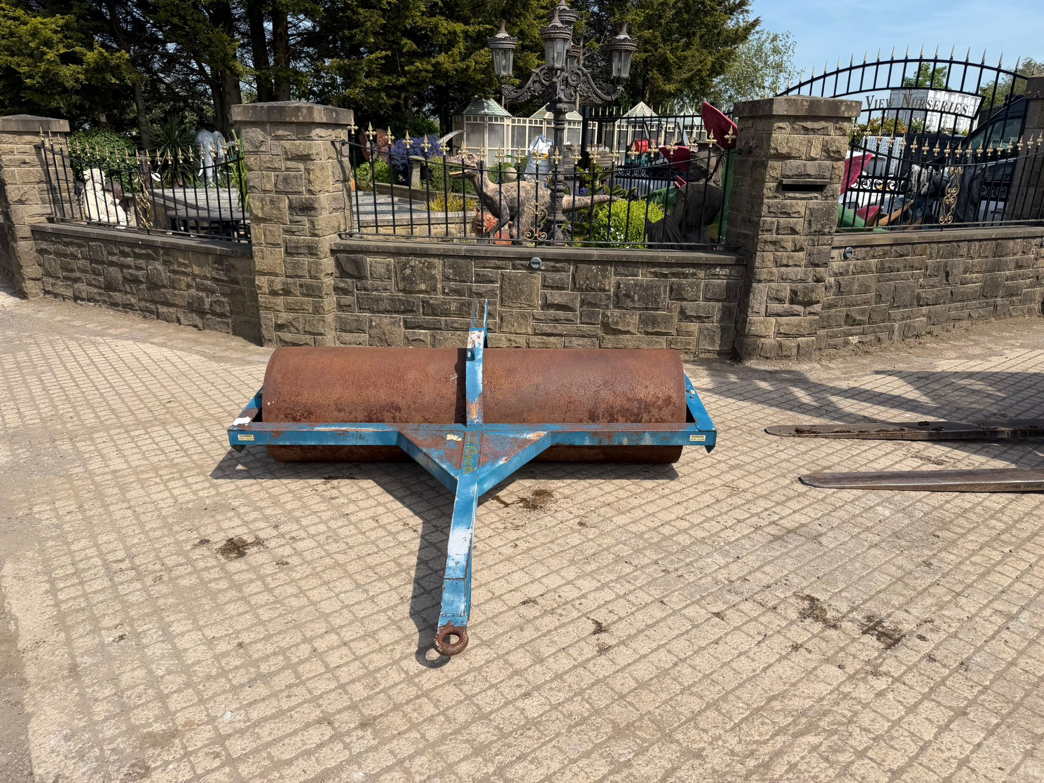 KILWORTH TOW BEHIND TRACTOR ROLLER 7FT CAMBRIDGE ROLLER