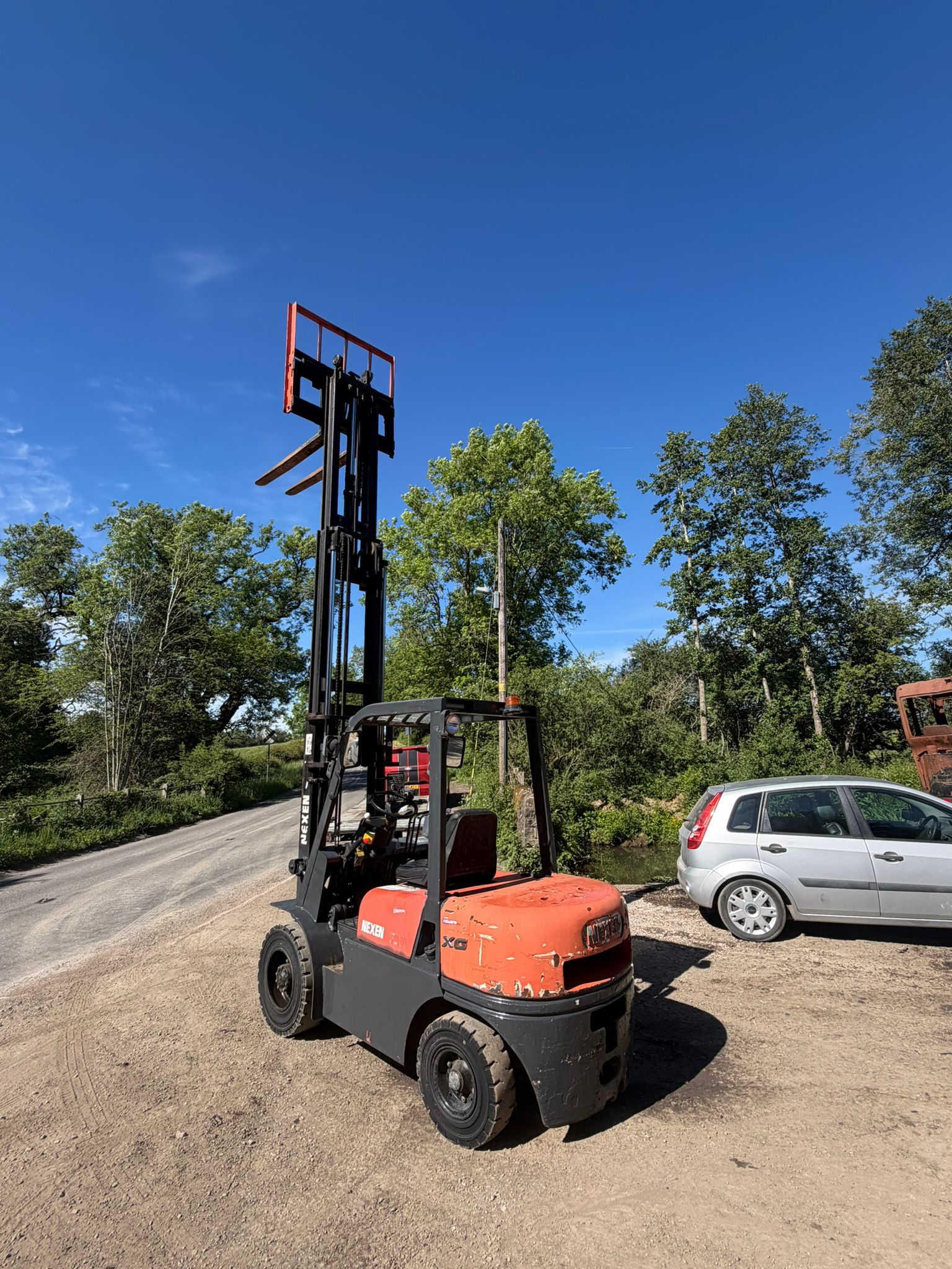 NEXEN FD30 3 TON DIESEL COUNTERBALANCE FORKLIFT forklift for sale in Pilsley, Chesterfield — photo 4