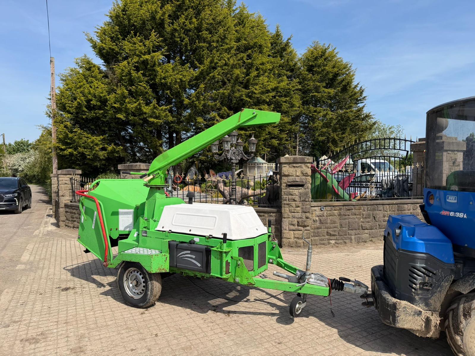 GREENMECH CM170-MT35D DIESEL TOWBEHIND WOOD CHIPPER