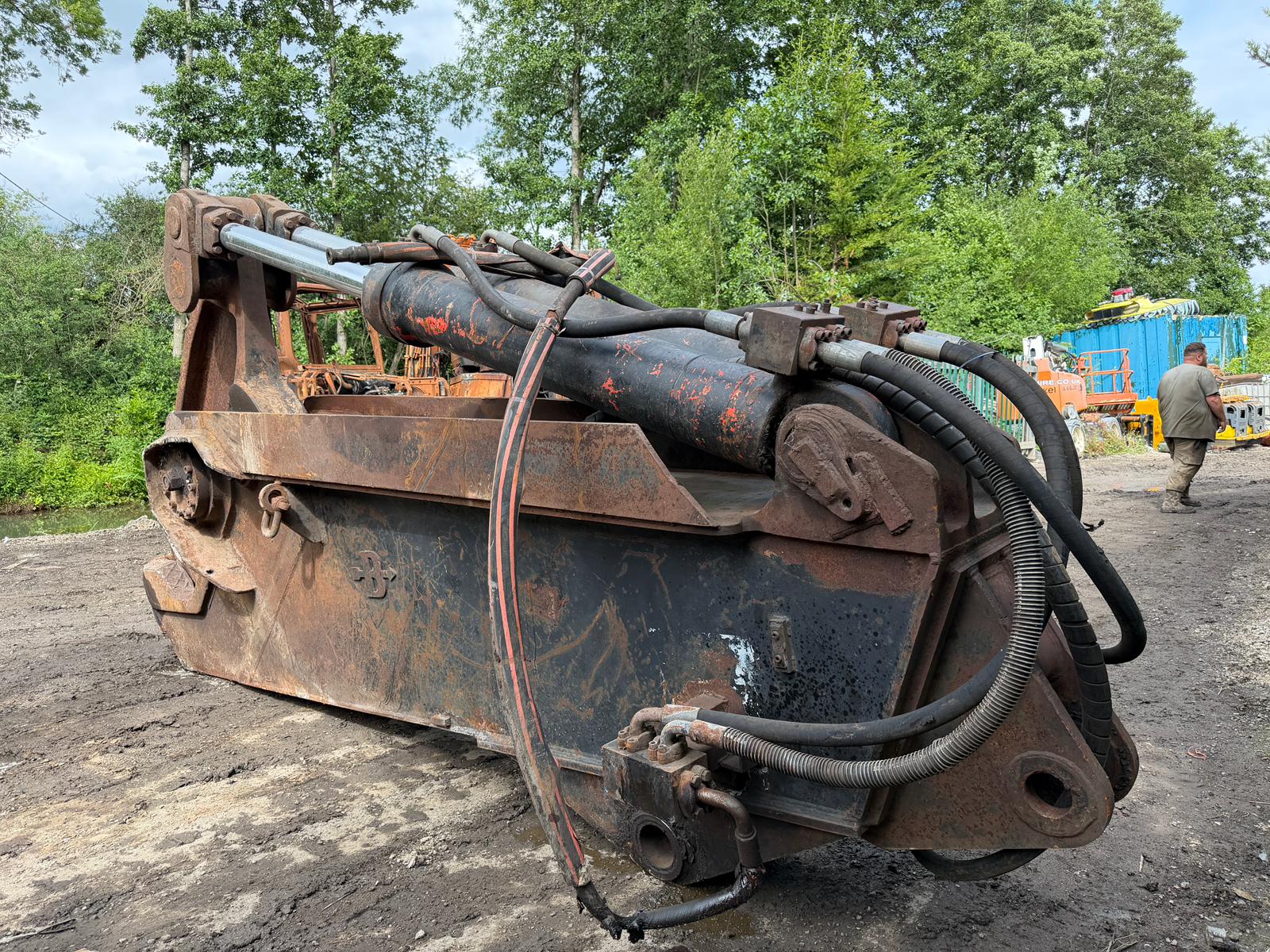 HYDRAULIC 70 TON EXCAVATOR METAL SHEAR excavator for sale in Pilsley, Chesterfield — photo 7