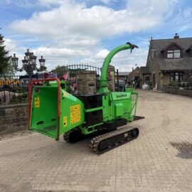 2014 GREENMECH ARBTRACK 150 6” DIESEL TRACKED WOOD CHIPPER