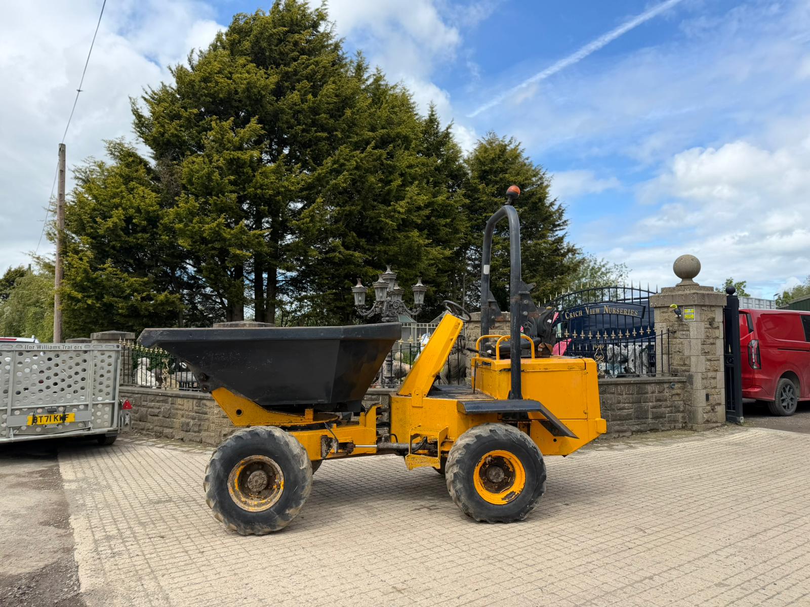 2007 BARFORD SX3000 3 TON SWIVEL SKIP DUMPER