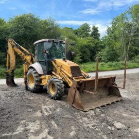 NEW HOLLAND NH95 4WD FRONT LOADER BACKHOE