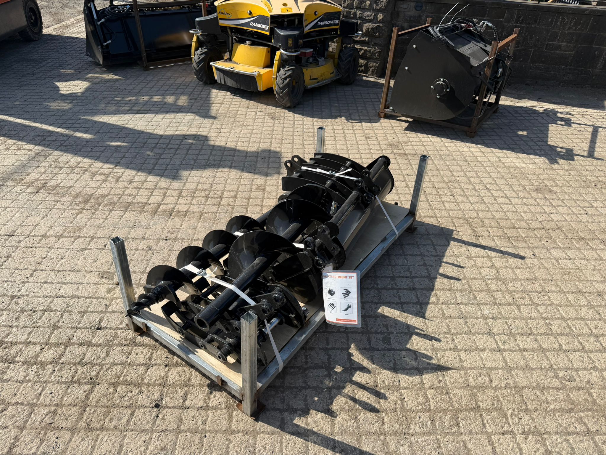 NEW/UNUSED CAPTOK MINI EXCAVATOR ATTACHMENT BUNDLE!
