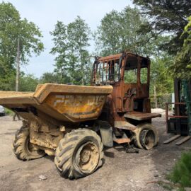 2020 THWAITES 6 TON SWIVEL SKIP DUMPER – FIRE DAMAGE