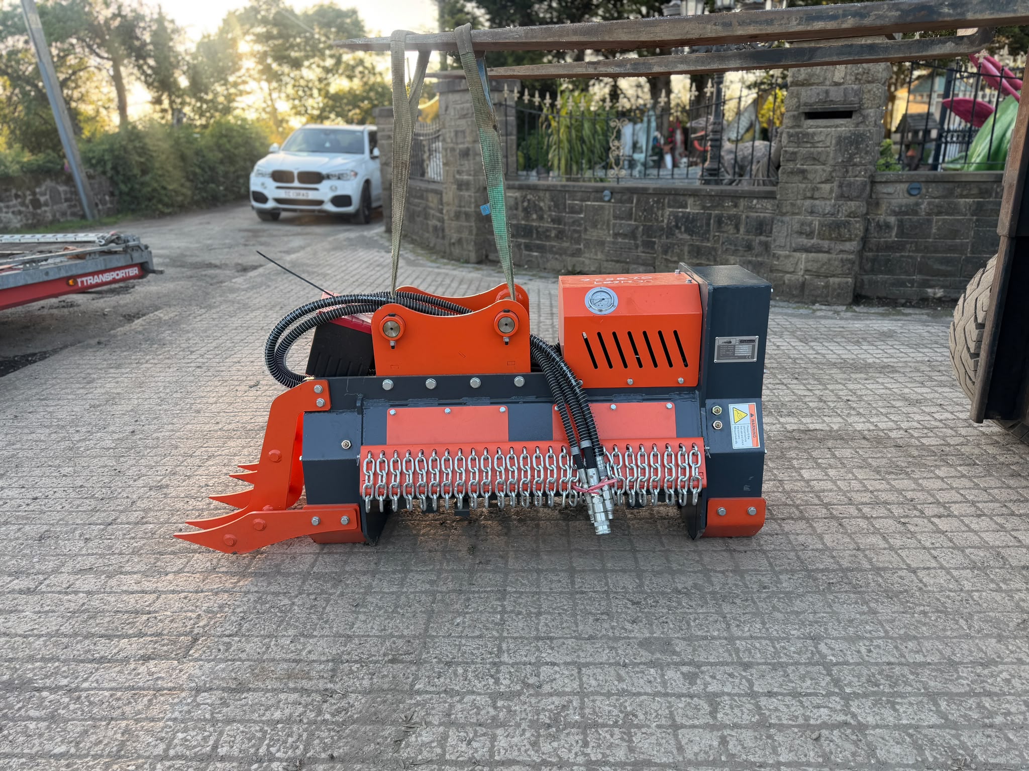 NEW/UNUSED HARD FARM HFEDM36S 36” HYDRAULIC EXCAVATOR FORESTRY MULCHER MOWER