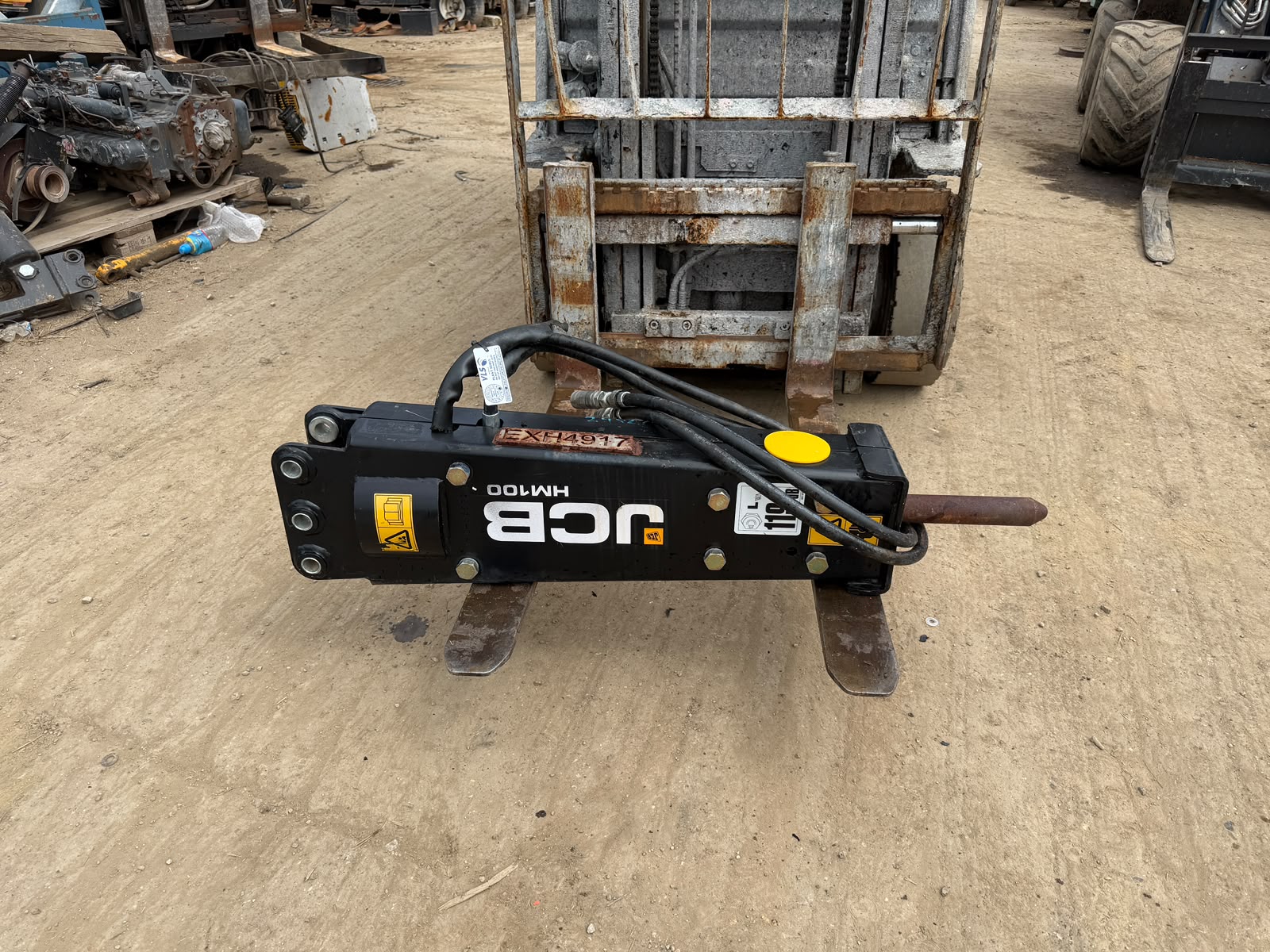 UNUSED JCB HM100Q HYDRAULIC ROCK BREAKER