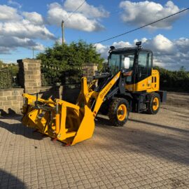 NEW/UNUSED 2026 SDBAIJUN BJ928 WHEELED LOADING SHOVEL WITH BUCKET AND GRAB