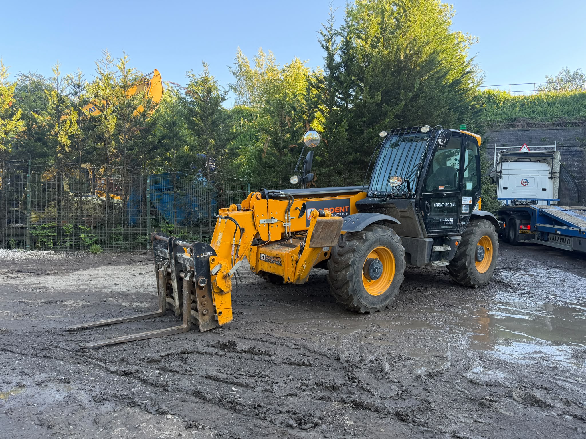 2022 JCB 540-140 HI-VIZ 4 TON 14MTR 4WD TURBO POWERSHIFT TELESCOPIC TELEHANDLER FORKLIFT