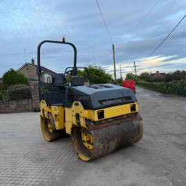 2010 BOMAG BW135AD 1350MM 4.4 TON TWIN DRUM VIBRATING ROLLER
