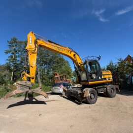 2010 JCB JS160W WHEELED EXCAVATOR