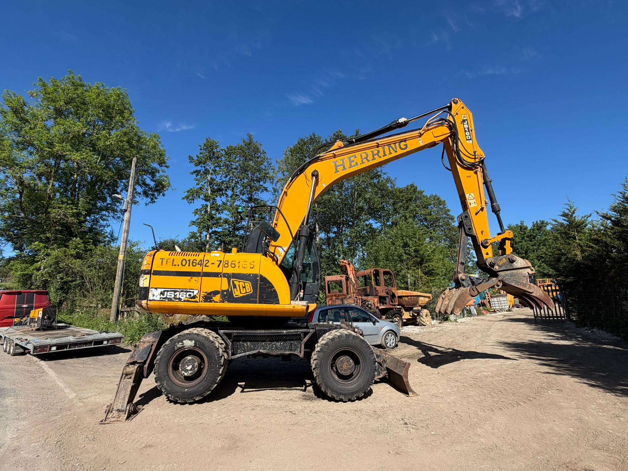 2010 JCB excavator for sale in Pilsley, Chesterfield — photo 9