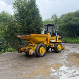 THWAITES 5 TON SWIVEL SKIP DUMPER WITH RAILWAY GEAR