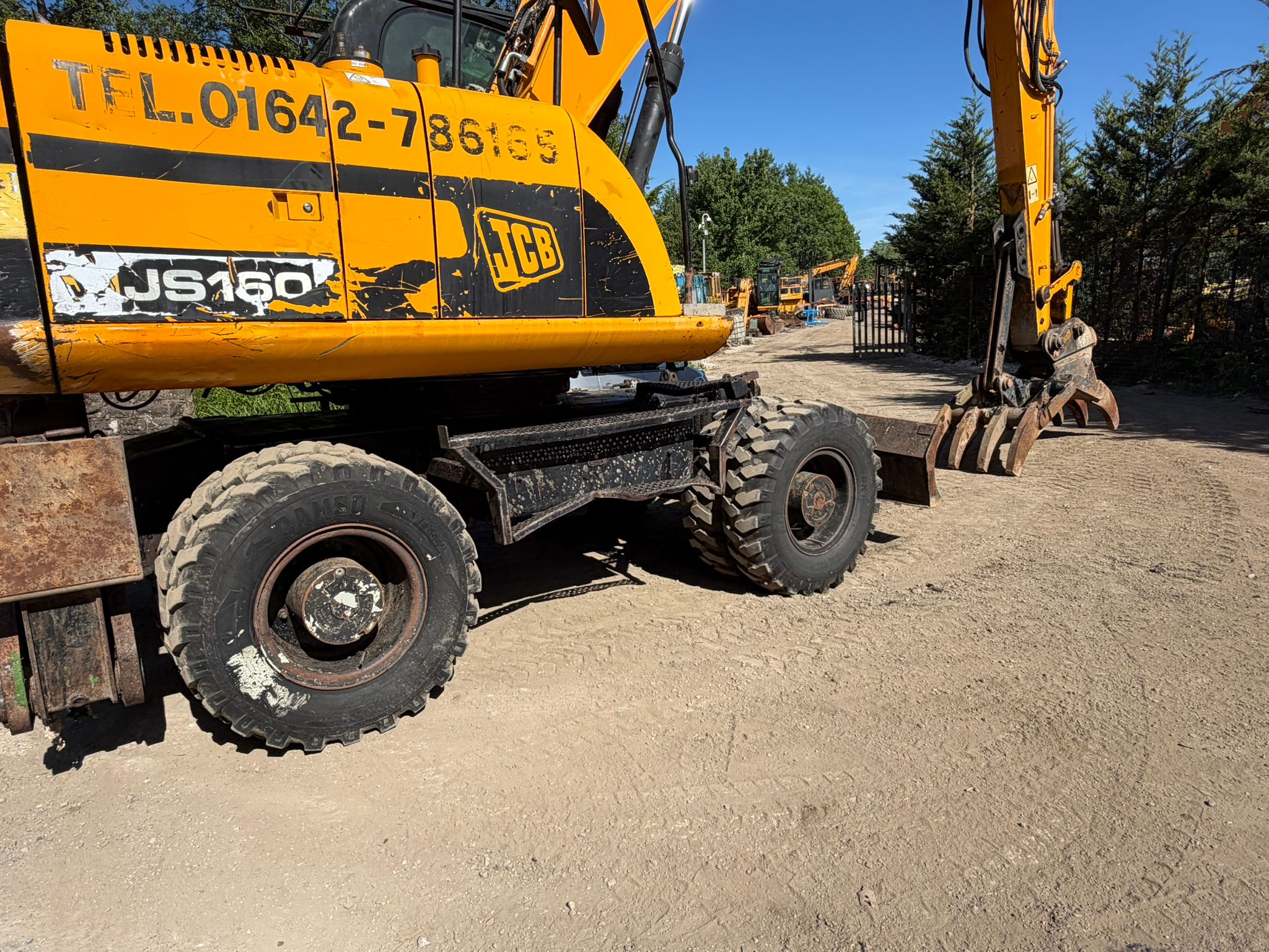 2010 JCB excavator for sale in Pilsley, Chesterfield — photo 5