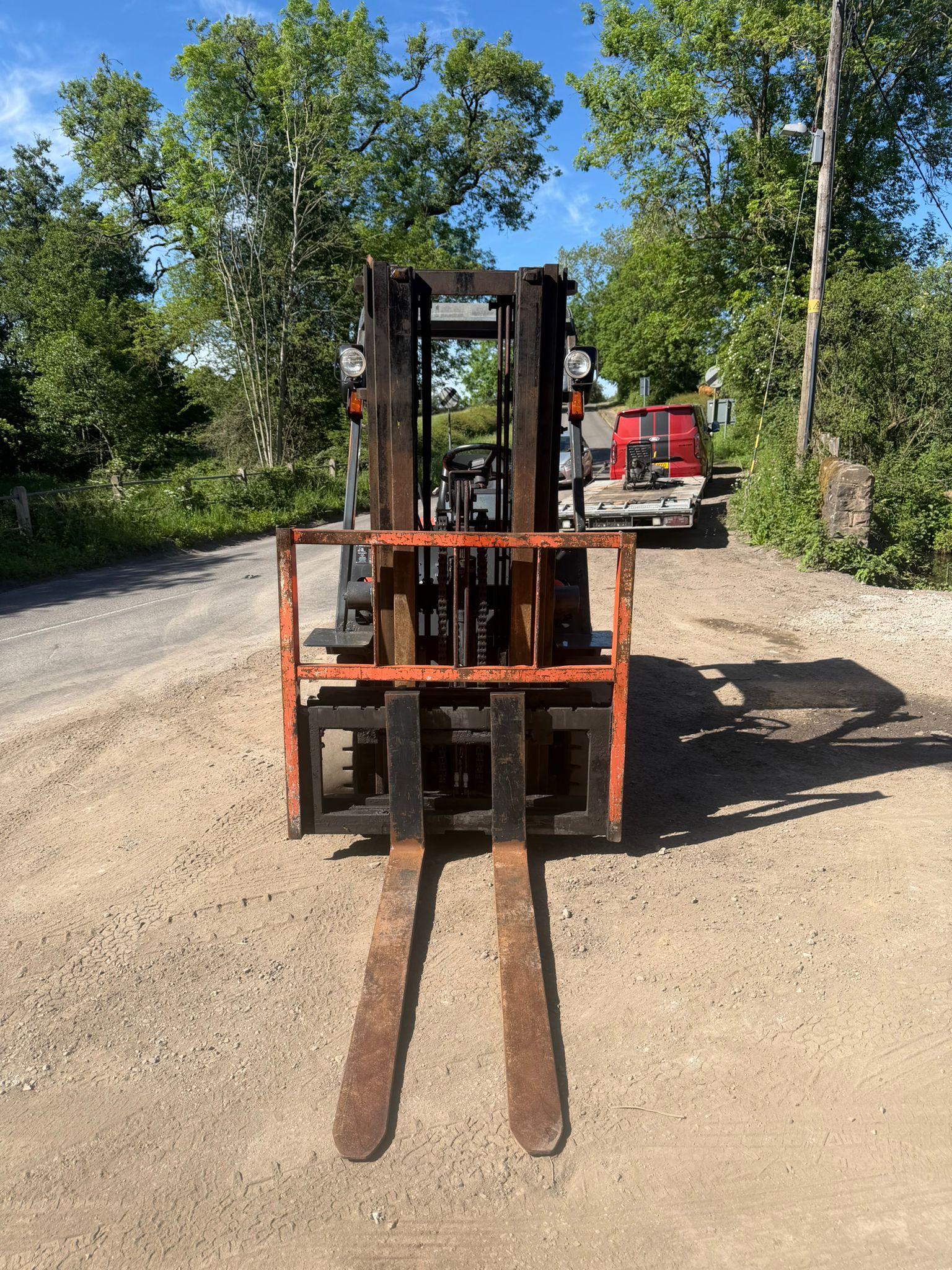 NEXEN FD30 3 TON DIESEL COUNTERBALANCE FORKLIFT forklift for sale in Pilsley, Chesterfield — photo 7