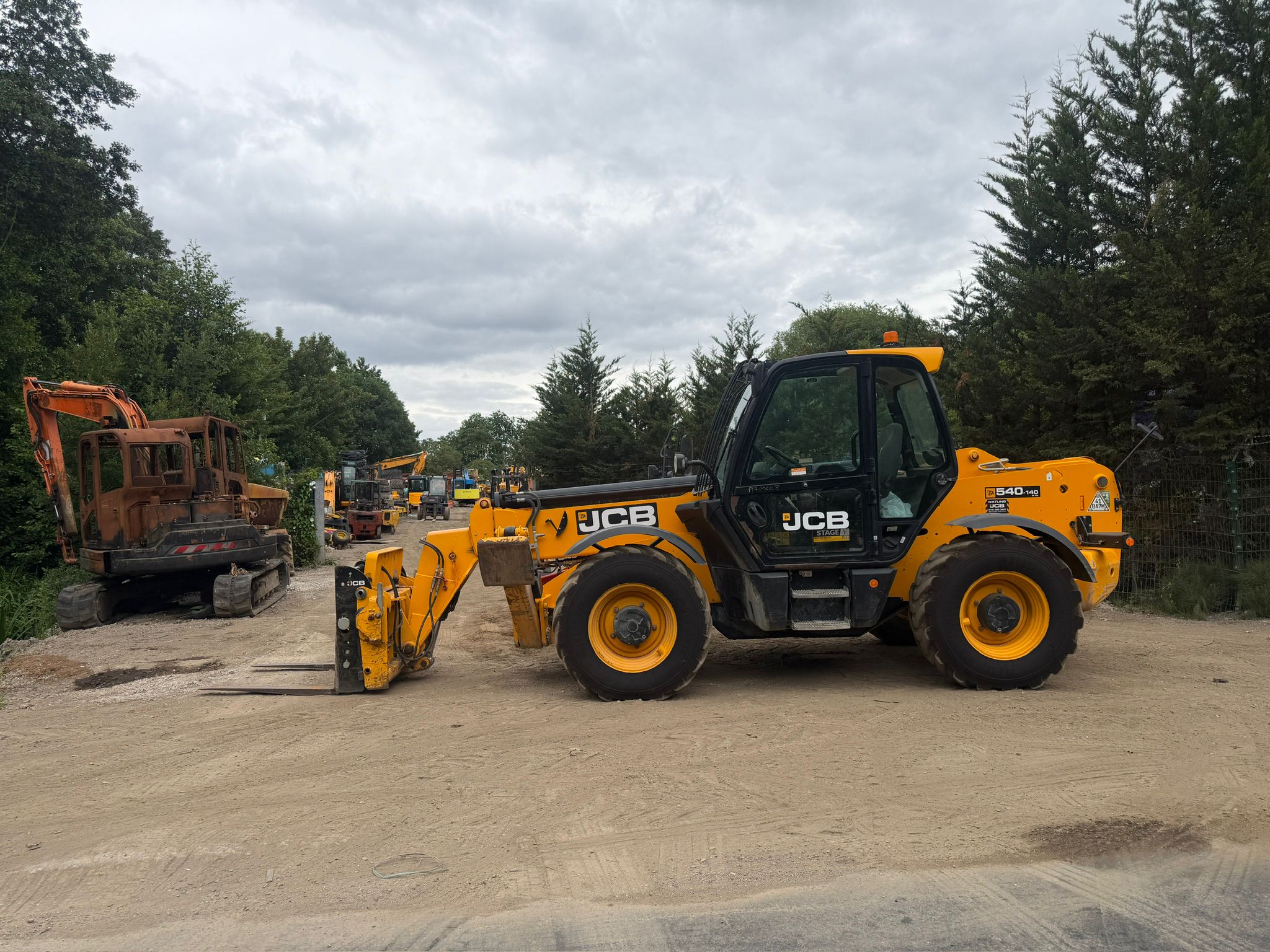 2021 JCB telehandler for sale in Pilsley, Chesterfield — photo 2