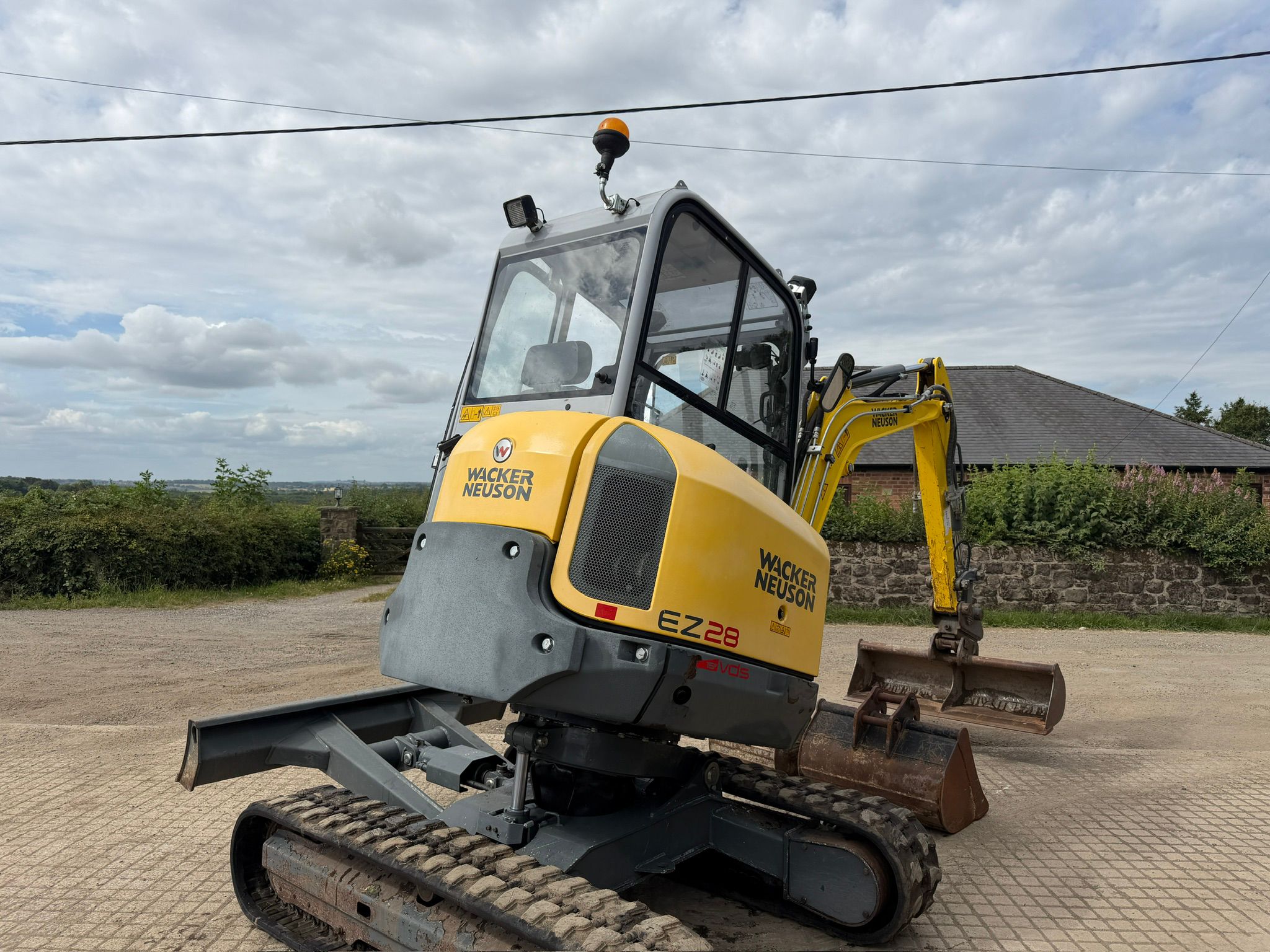 2017 Wacker excavator for sale in Pilsley, Chesterfield — photo 6
