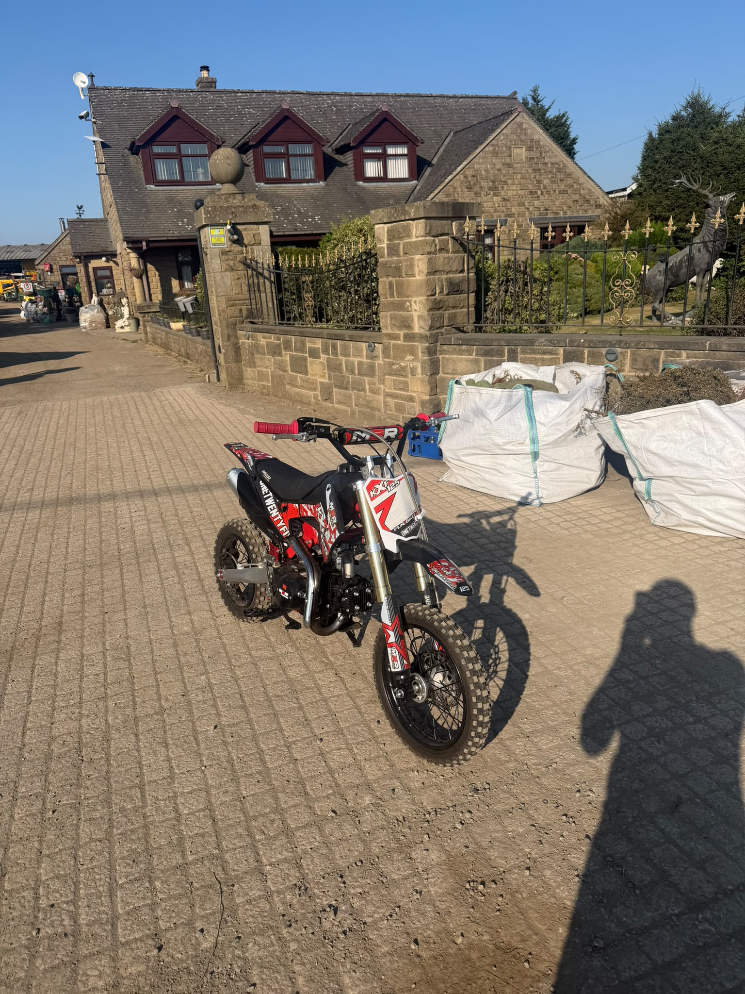 M2R RACING KMXR125 OFF ROAD DIRT BIKE (RED) other for sale in Pilsley, Chesterfield — photo 4