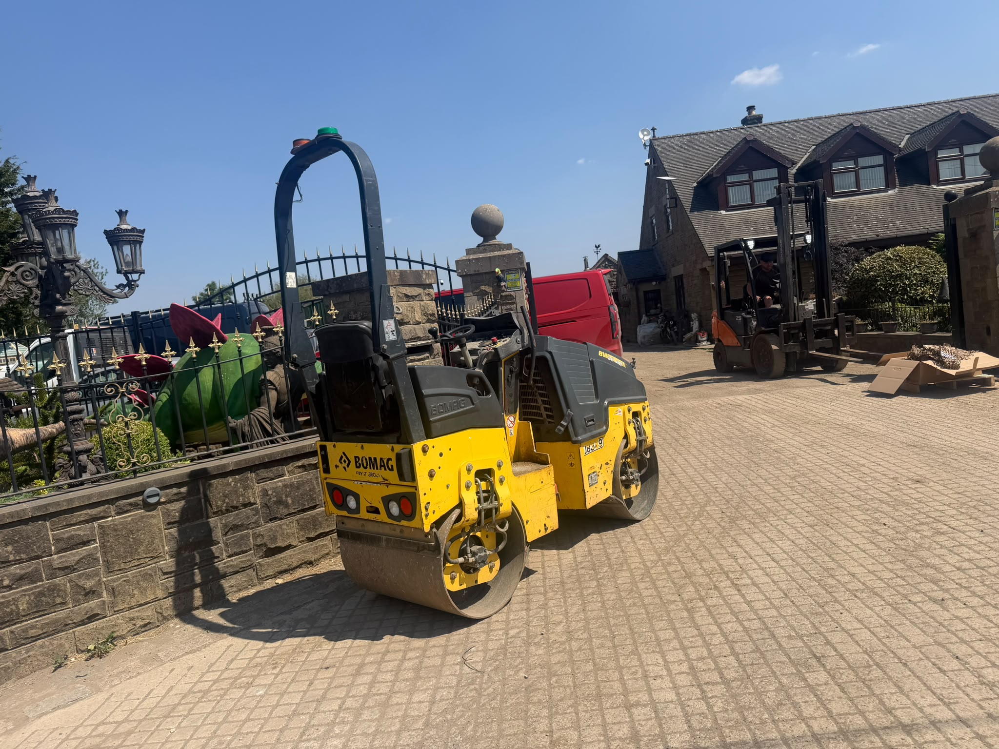 2018 Bomag compactor for sale in Pilsley, Chesterfield — photo 7