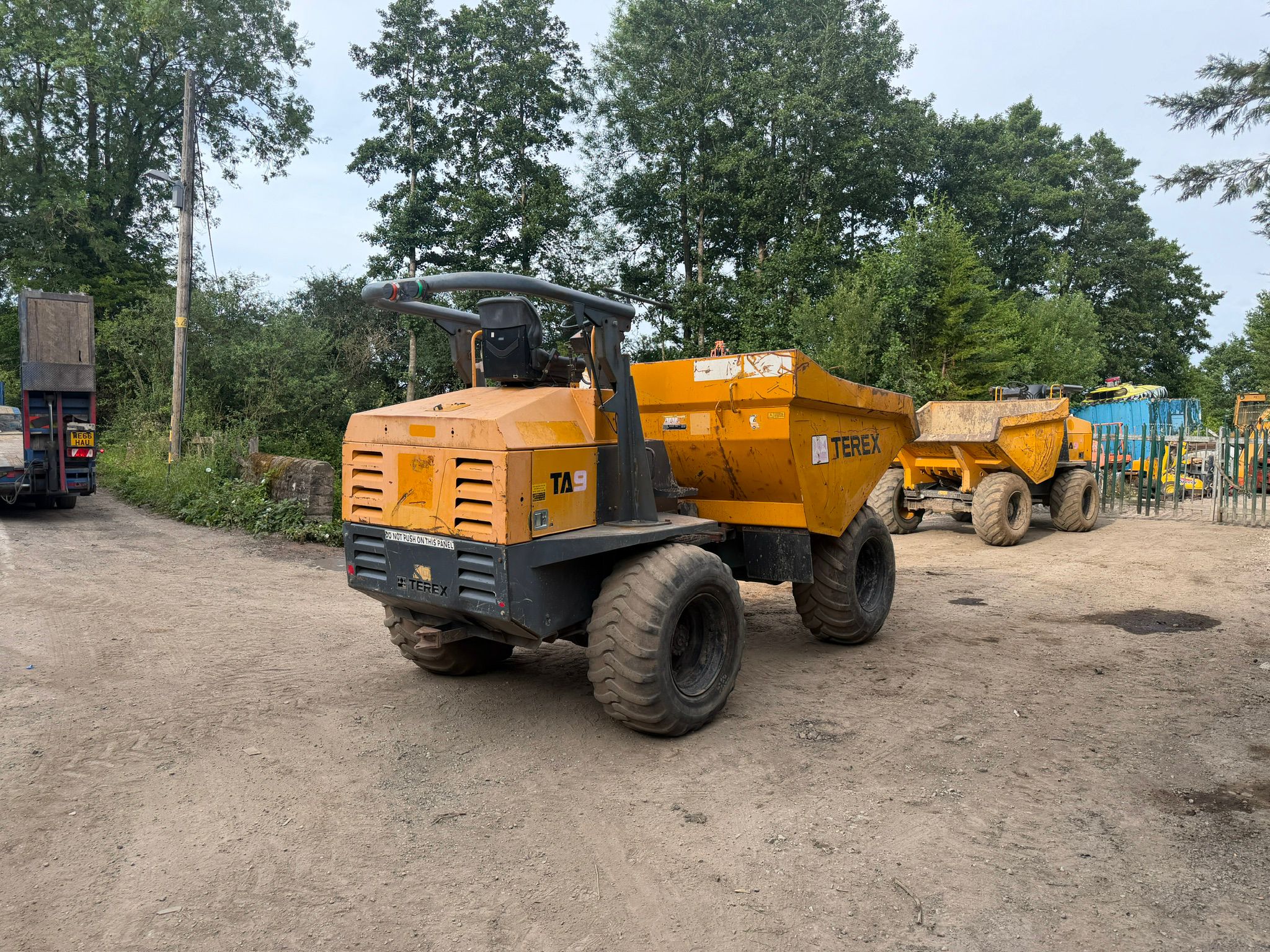 2009 Terex dumper for sale in Pilsley, Chesterfield — photo 12