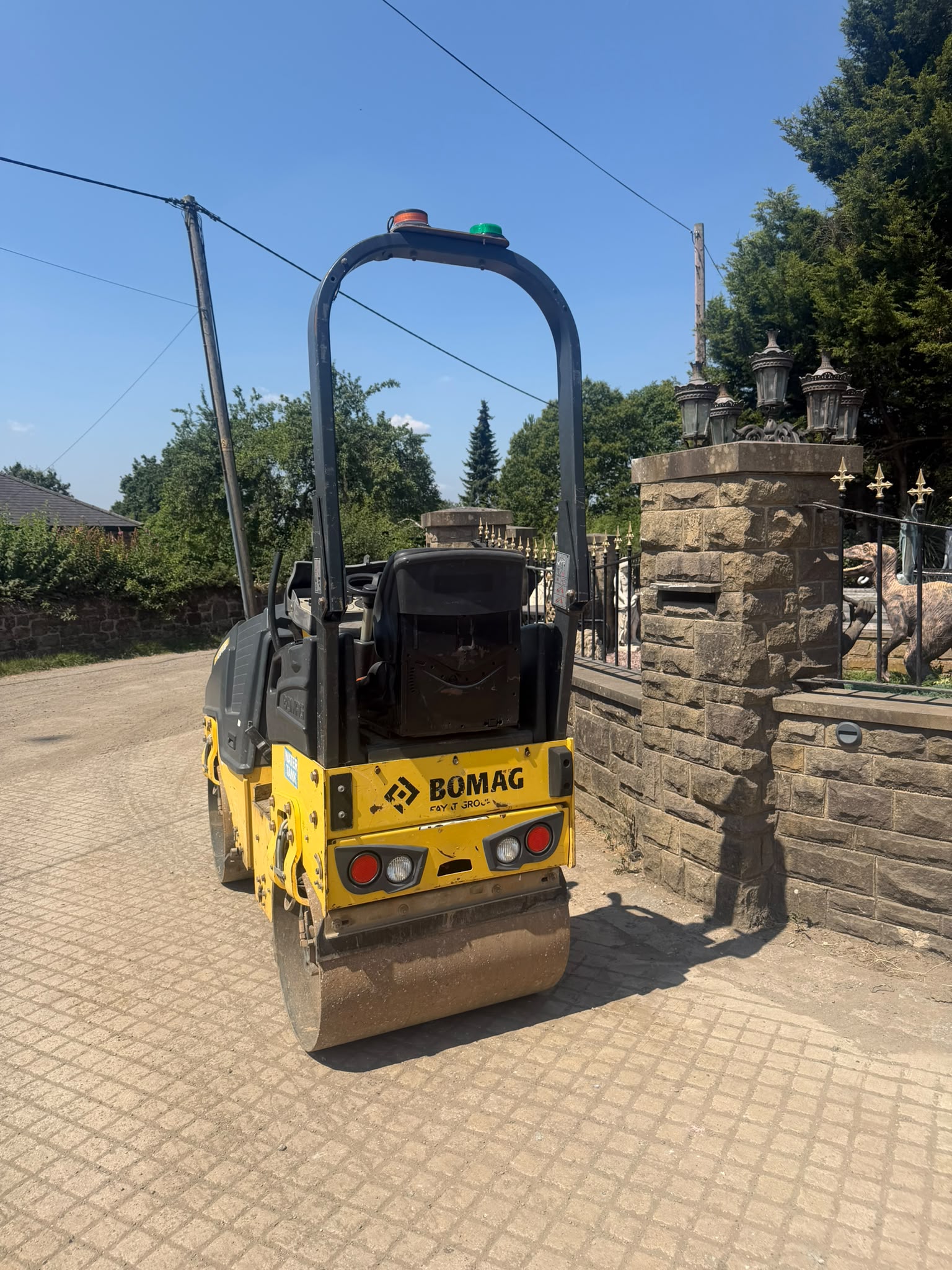 2018 Bomag compactor for sale in Pilsley, Chesterfield — photo 3