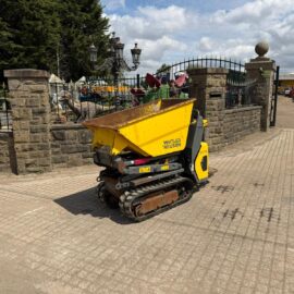 2019 WACKER NEUSON DT05D 500KG DIESEL HIGH TIP TRACKED DUMPER