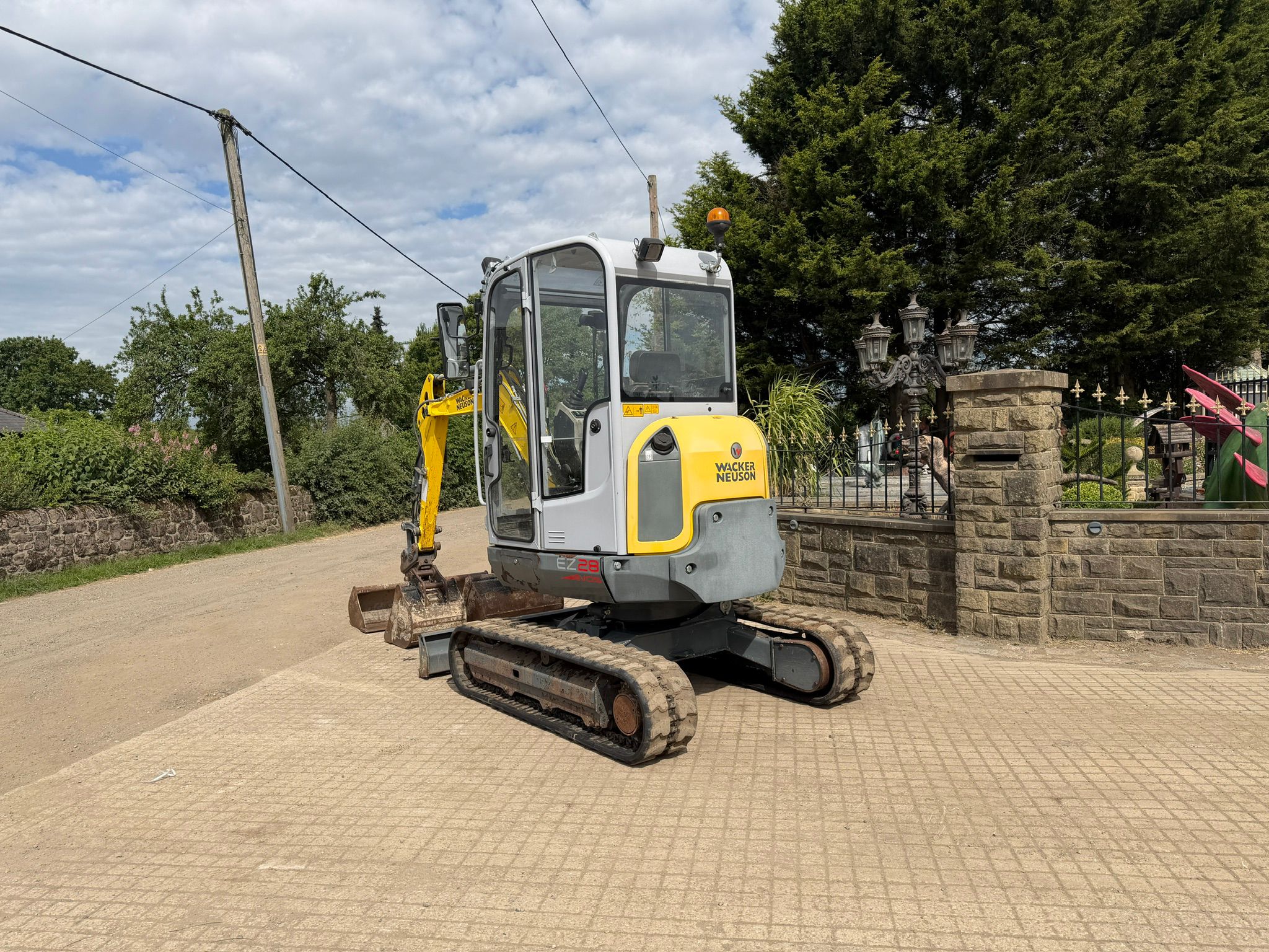 2017 Wacker excavator for sale in Pilsley, Chesterfield — photo 10