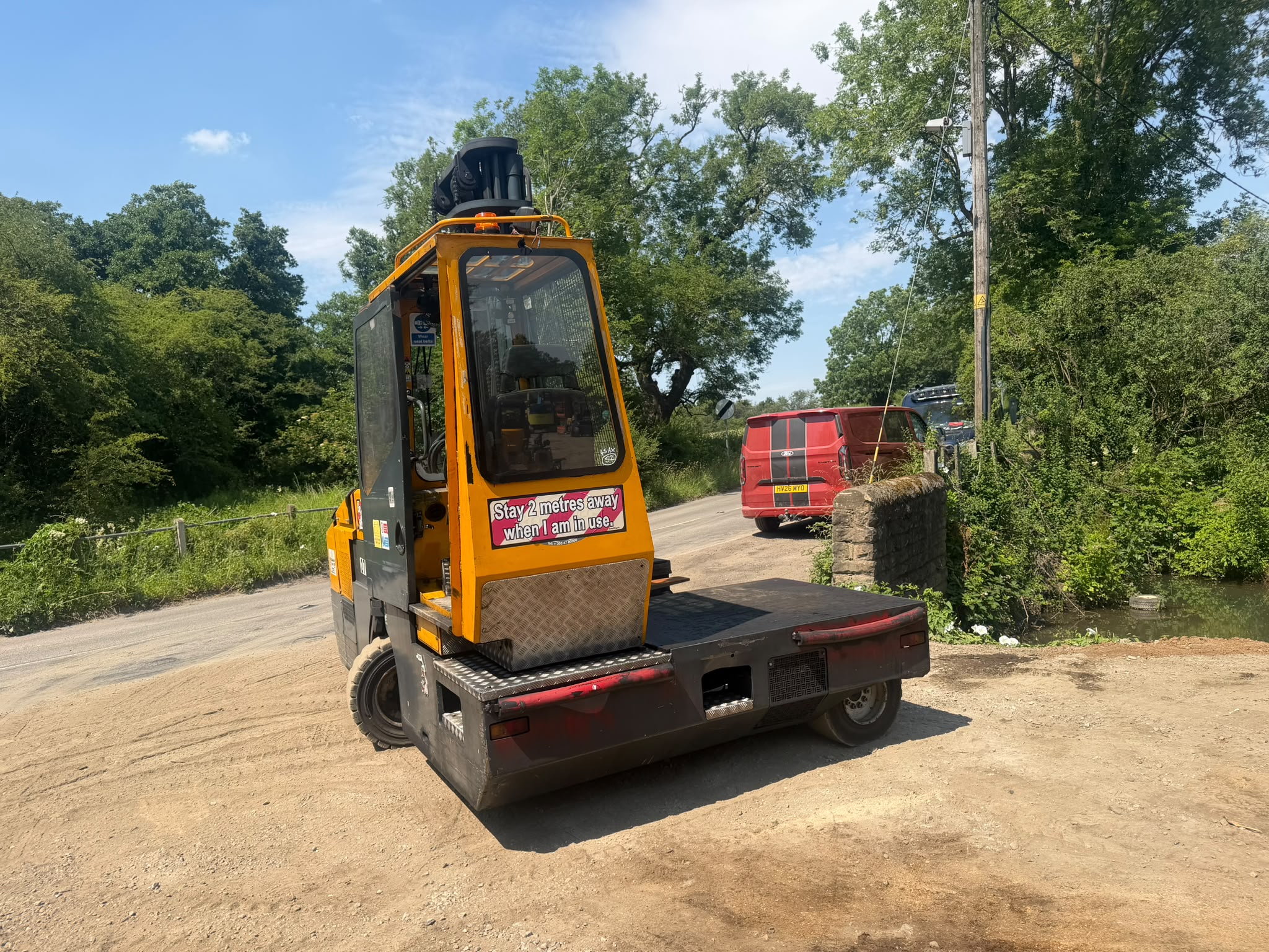 COMBILIFT C5000S/L 4 WAY DIESEL SIDE LOADER FORKLIFT forklift for sale in Pilsley, Chesterfield — photo 9