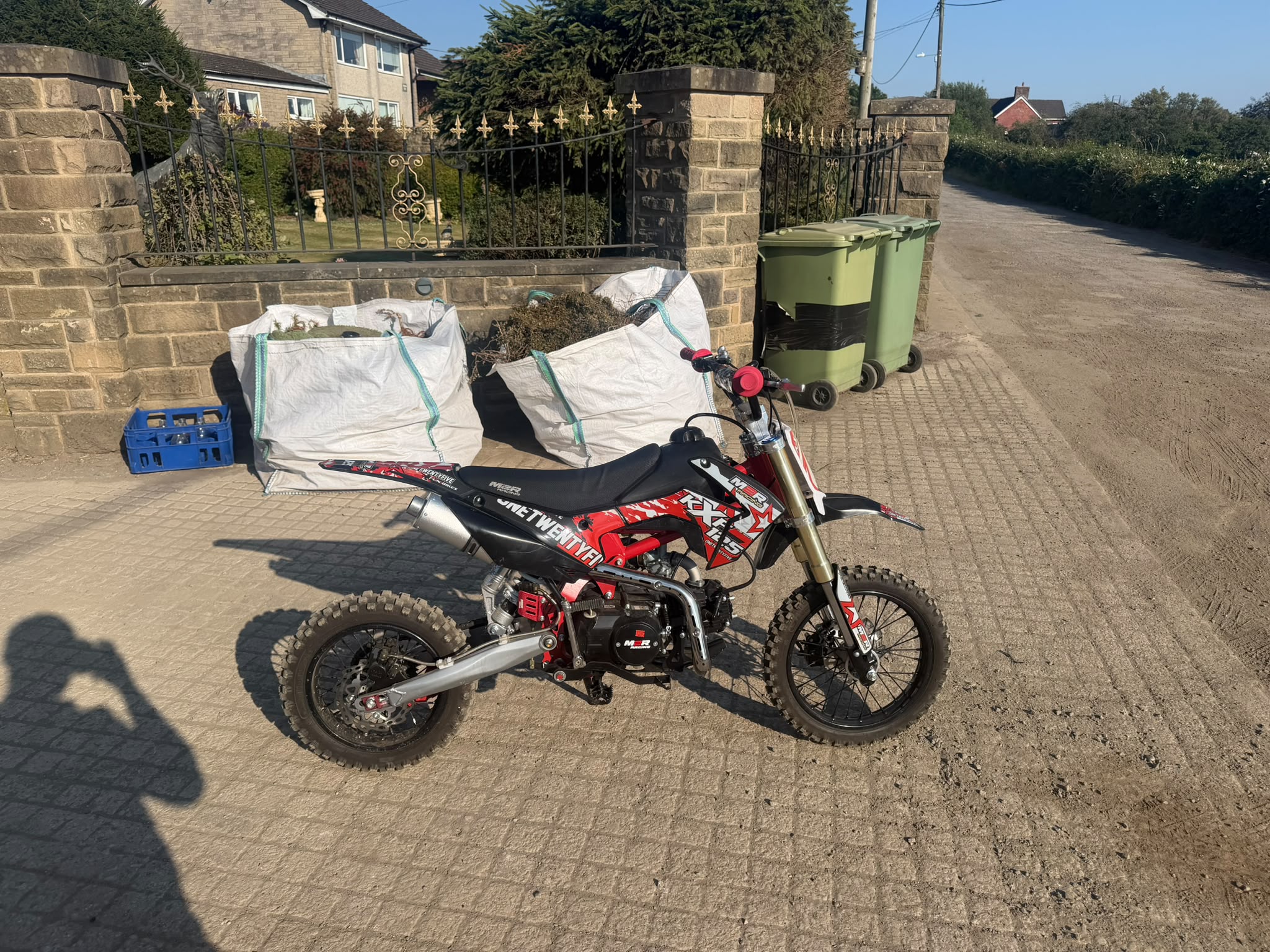 M2R RACING KMXR125 OFF ROAD DIRT BIKE (RED) other for sale in Pilsley, Chesterfield — photo 5