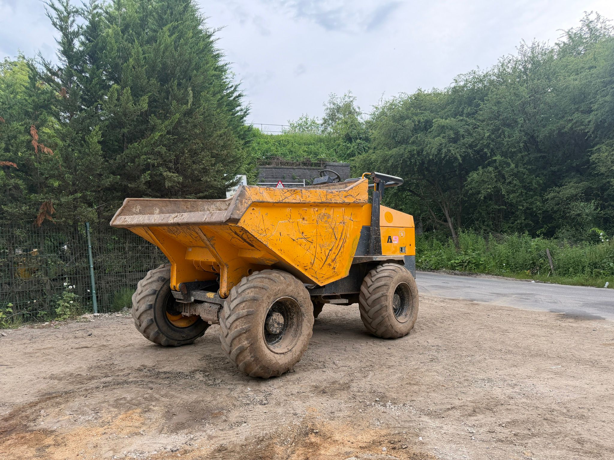 2017 TEREX TA9 9 TON DUMPER STIGHT TIP DUMPER