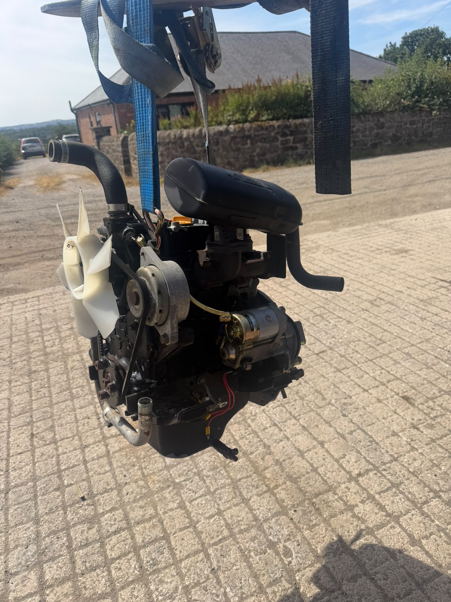 YANMAR 3TNA72UJ3 22HP 3 CYLINDER DIESEL ENGINE