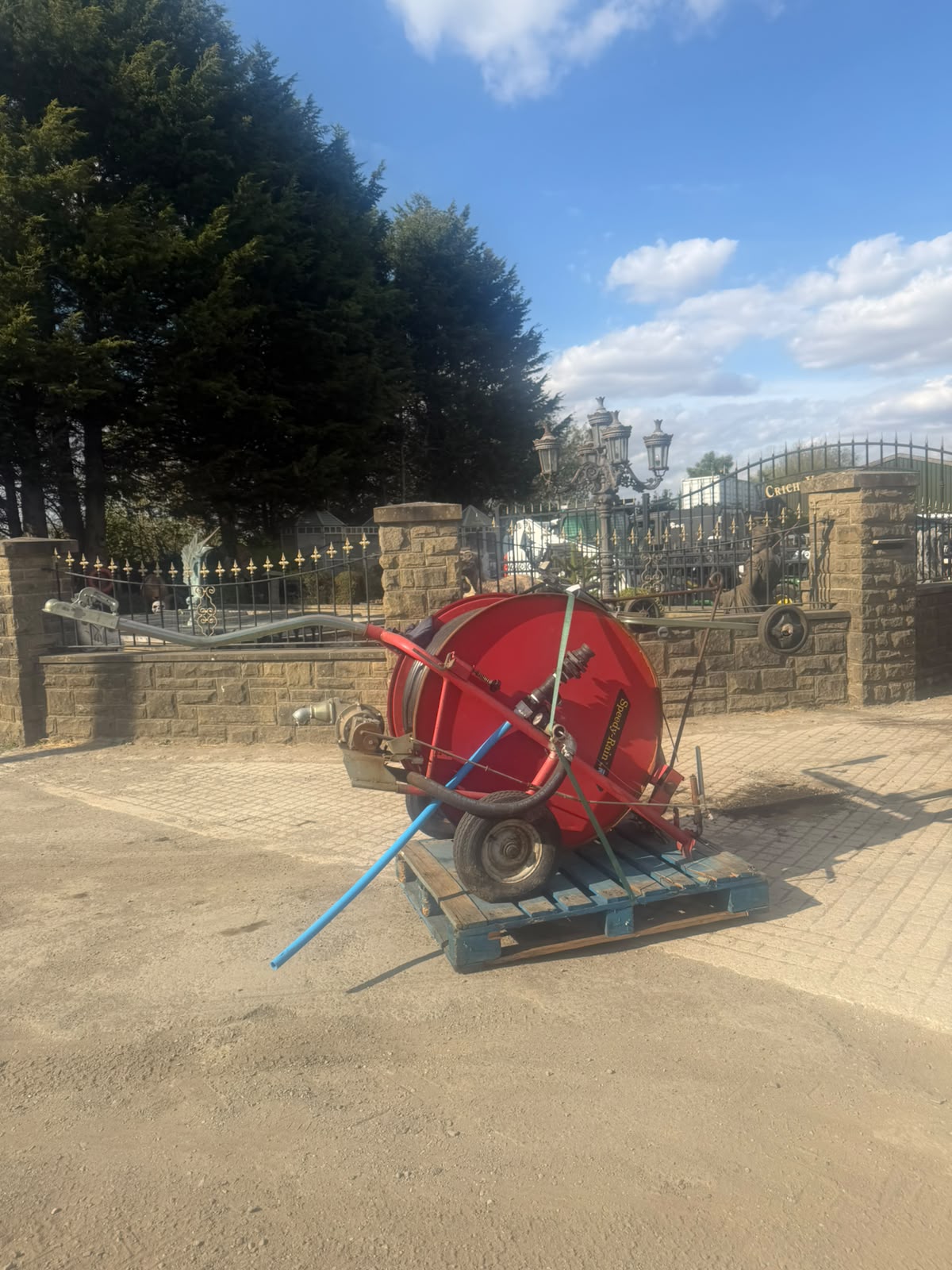RM 140 SPEEDY RAIN IRRIGATION HOSE REEL TRAILER trailer for sale in Pilsley, Chesterfield — photo 11