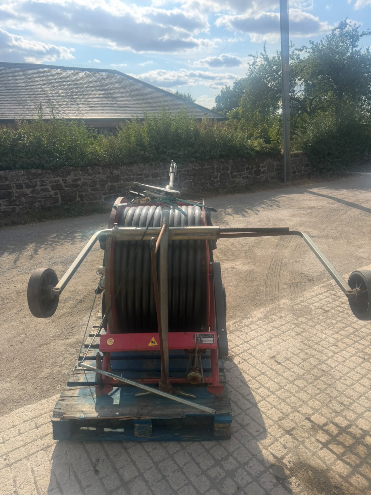 RM 140 SPEEDY RAIN IRRIGATION HOSE REEL TRAILER trailer for sale in Pilsley, Chesterfield — photo 6