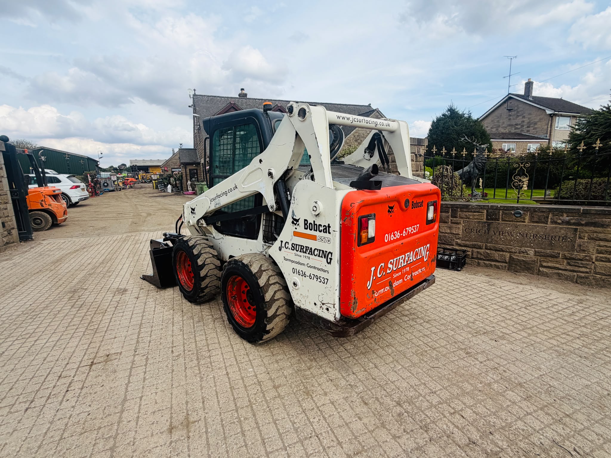 2018 Bobcat loader for sale in Pilsley, Chesterfield — photo 11