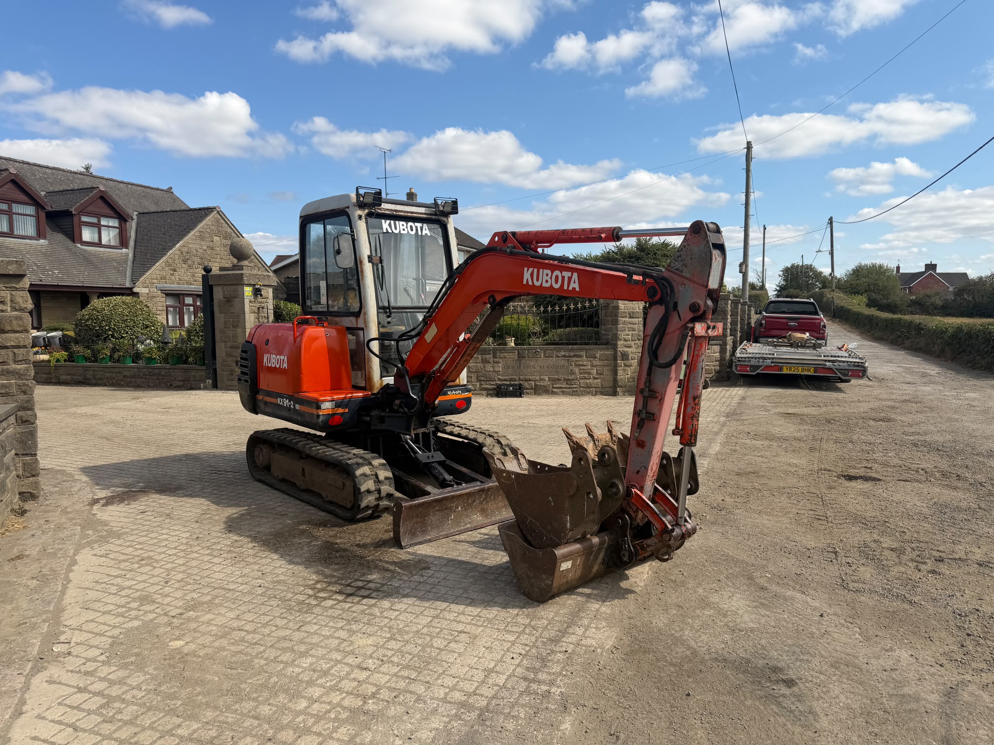 KUBOTA KX91-2 MINI EXCAVATOR