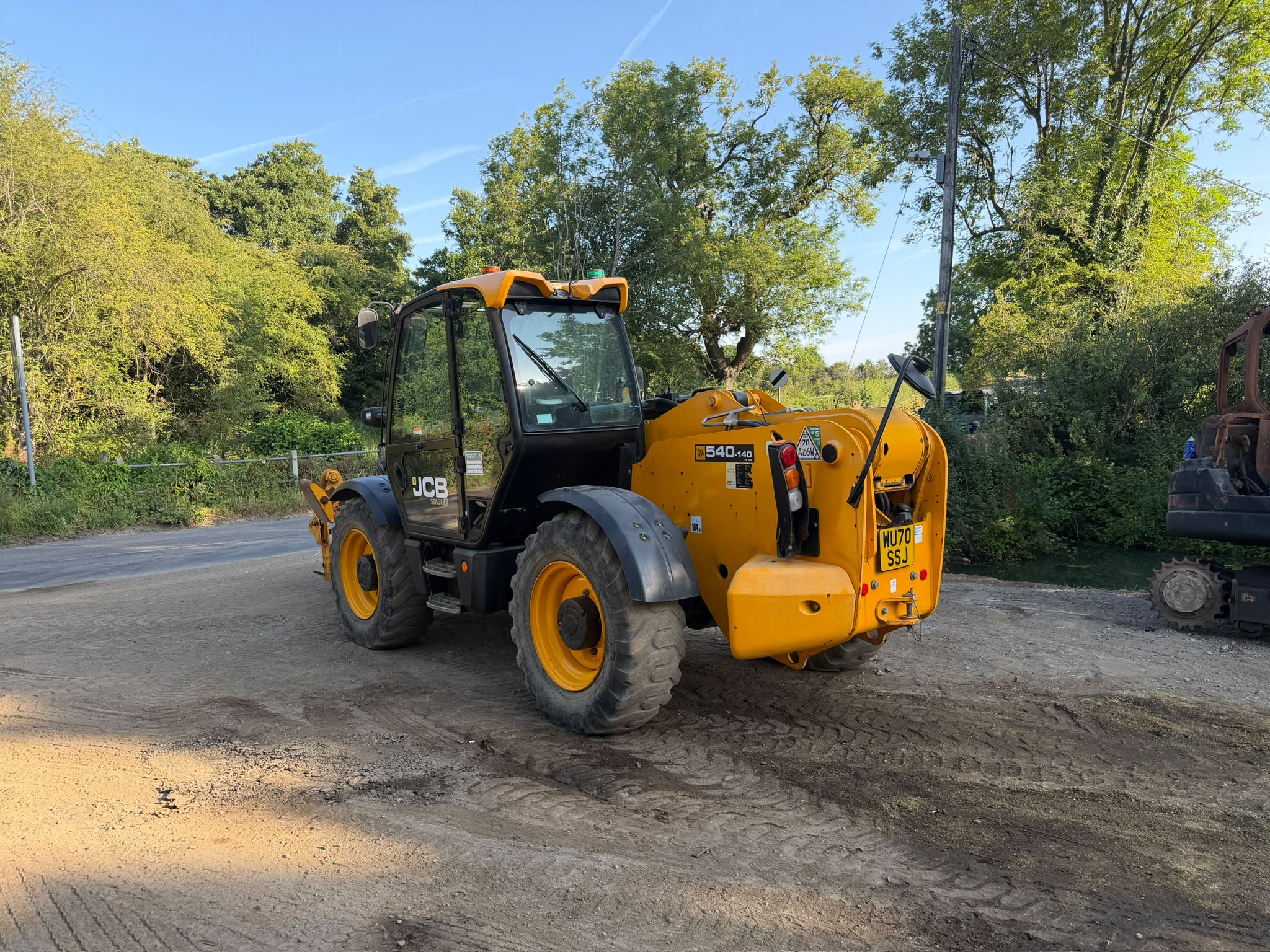 2020 JCB telehandler for sale in Pilsley, Chesterfield — photo 2