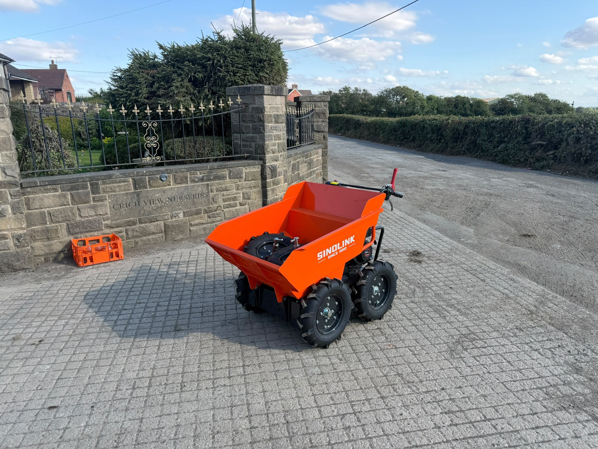 NEW/UNUSED 2026 SINOLINK WD500 500KG 4WD PEDESTRIAN MINI WHEELED DUMPER