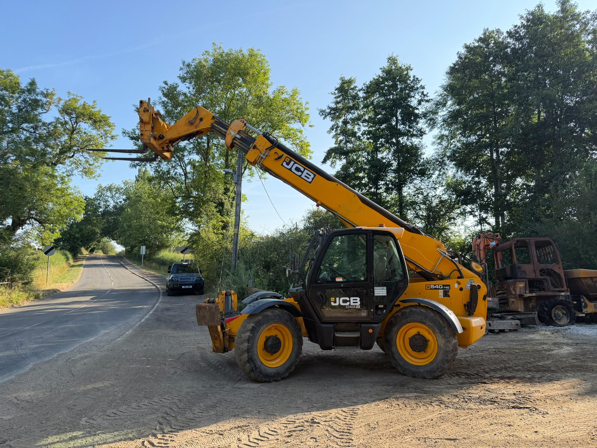 2020 JCB telehandler for sale in Pilsley, Chesterfield — photo 9
