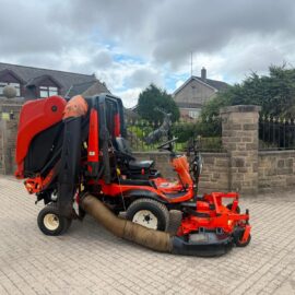 2013 KUBOTA F3680 4WD OUTFRONT RIDE ON MOWER WITH HIGH TIP COLLECTOR