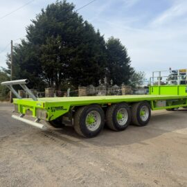 2023 STAINES BT32 32 TON TRI-AXLE BALE TRAILER