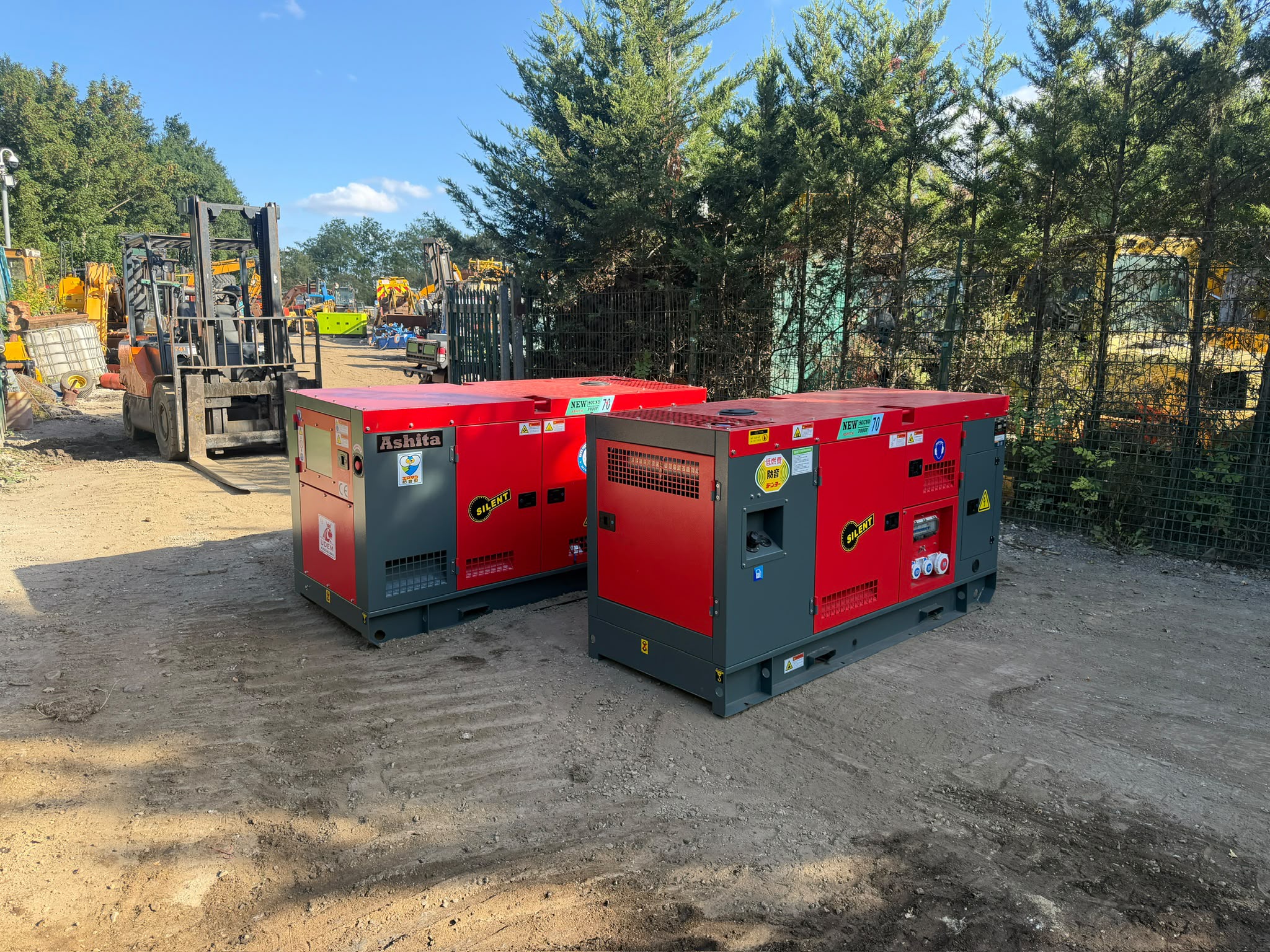 NEW/UNUSED 2026 ASHITA AG3-70 70KVA DIESEL SOUND PROOF GENERATOR